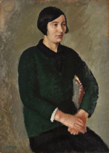 Girl with bob haircut, circa 1930